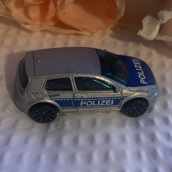 Hot Wheels Other - Hot Wheels 2016 Volkswagen Golf MK7 Police Series Polizei 2.5” Inches